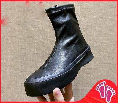 Casual γυναικείες μπότες με ψηλή πλατφόρμα