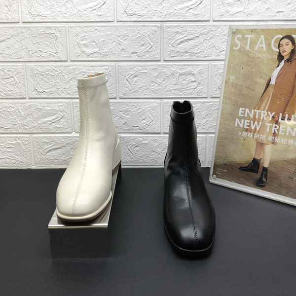 Naiste madala paksu kontsaga sügissaapad