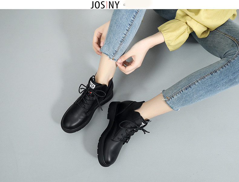 Őszi csizma ekobőr sima modellből