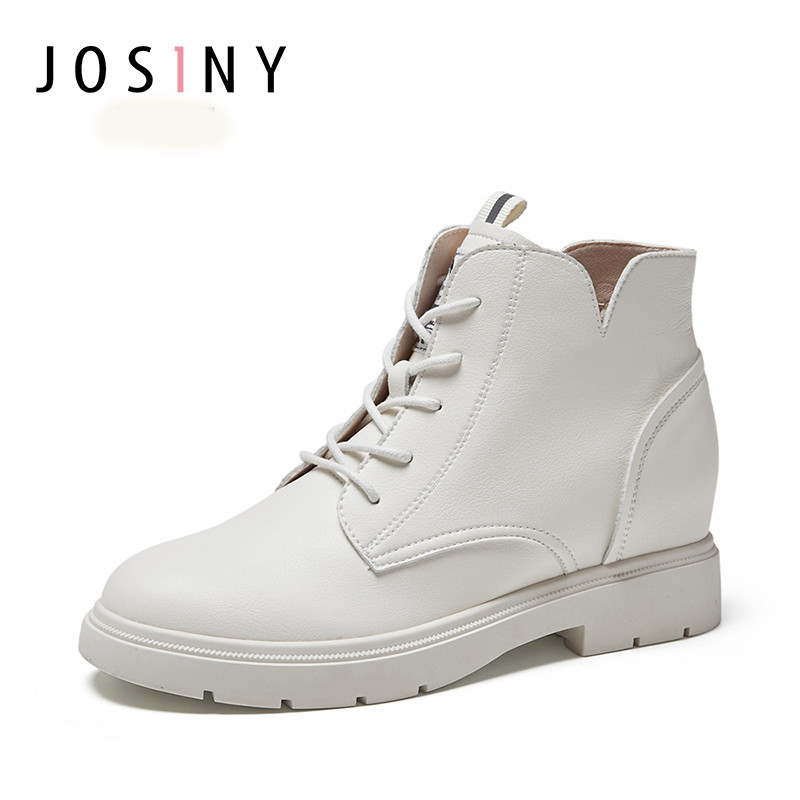 Őszi csizma ekobőr sima modellből