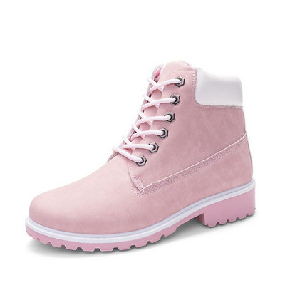 Unisex casual μπότες με κορδόνια σε διάφορα χρώματα