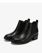 Női alkalmi csizma elasztikus és alacsony vastag sarokkal