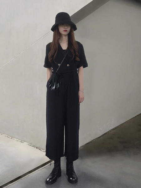 Ženske casual čizme u crnoj boji s ravnim potplatom i vezicama