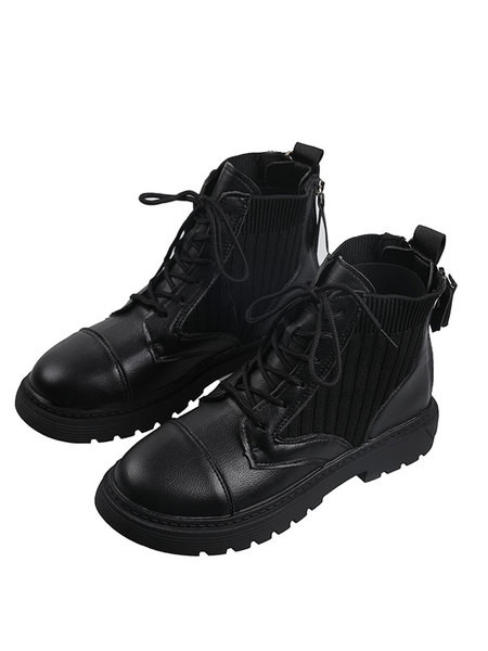 Vabaaja naiste saapad ümar lukuga mudel