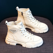 Alkalmi női tornacipő cipzárral és fűzővel