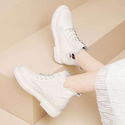 Női csizma öko bőrből, cipzárral - két modell