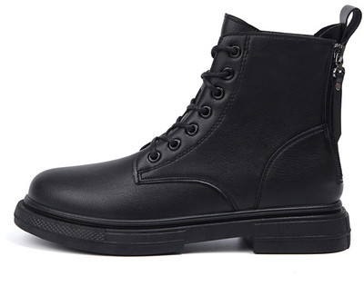 Γυναικείες έκο δερμάτινες μπότες με κορδόνια - διάφορα μοντέλα