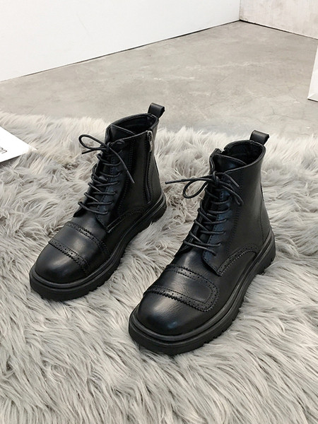 Aktuāli melni sieviešu zābaki no eko ādas