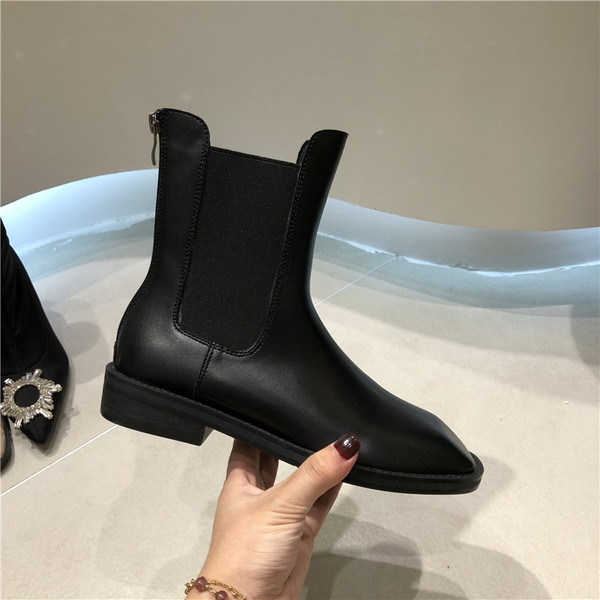 Ženske čizme obični model sa lastikom