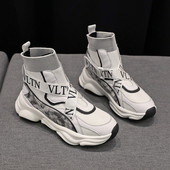 Női hétköznapi téli tornacipő típusú zokni