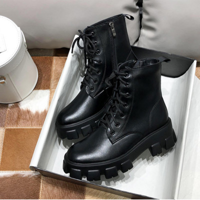 Γυναικείες μοντέρνες έκο δερμάτινες μπότες  - δύο μοντέλα