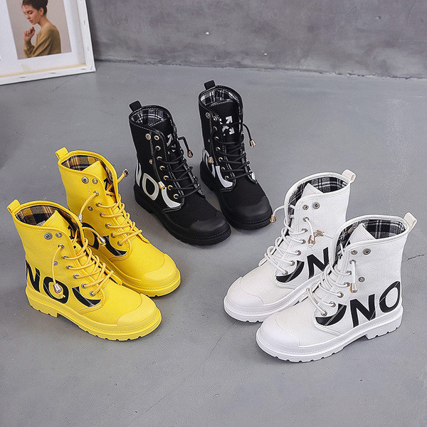 Sieviešu tekstila zābaki ar raupju zoli