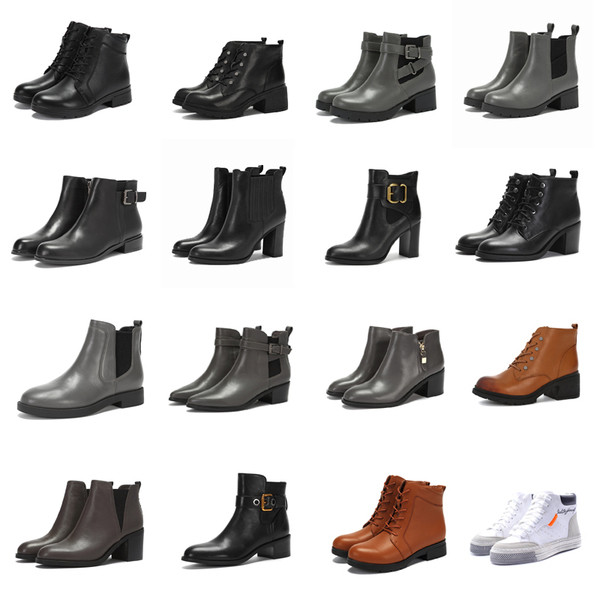 Női csizma műbőrből, sarokkal - különböző modellek