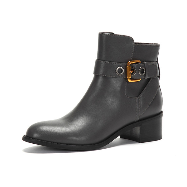 Női csizma műbőrből, sarokkal - különböző modellek