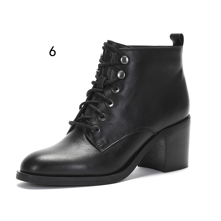 Női csizma műbőrből, sarokkal - különböző modellek