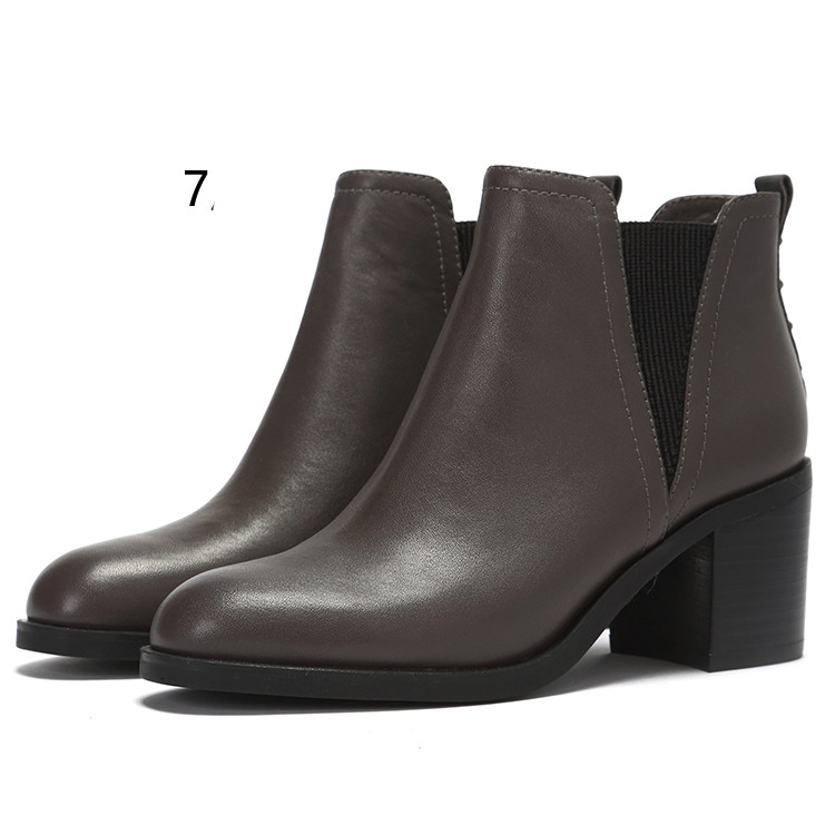 Női csizma műbőrből, sarokkal - különböző modellek