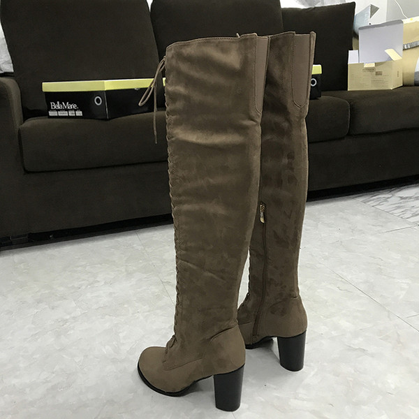 Sieviešu zābaki ar šņorēm un augstpapēžu kurpēm