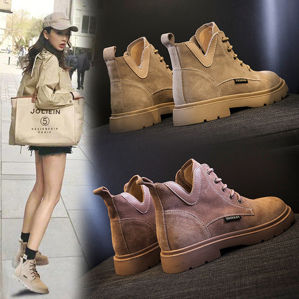 Ženske zimske čizme od eko brušene kože