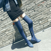 Naiste vabaajasaapad luku ja õhukese kontsaga