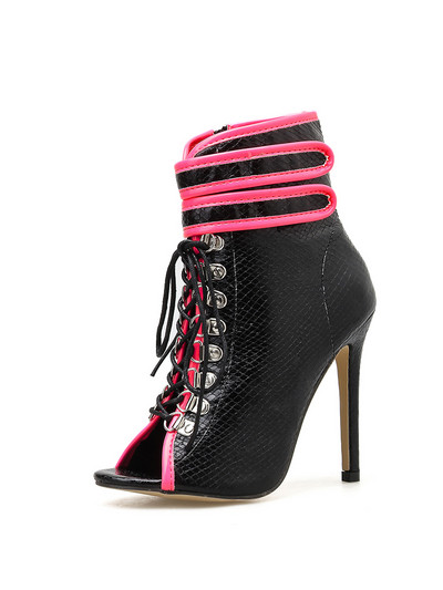 Модерни боти с велкро лепенки и връзки