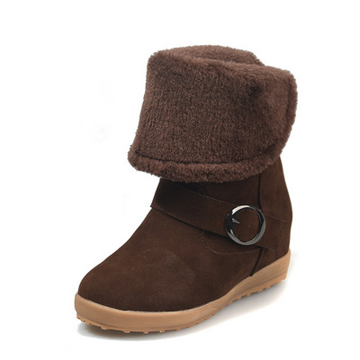 Дамски зимни ботуши с топла подплата