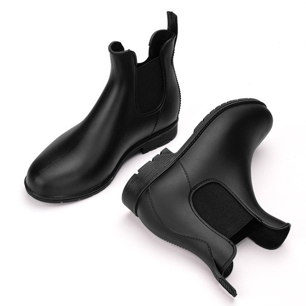  Дамски модерни гумени боти с ластик 