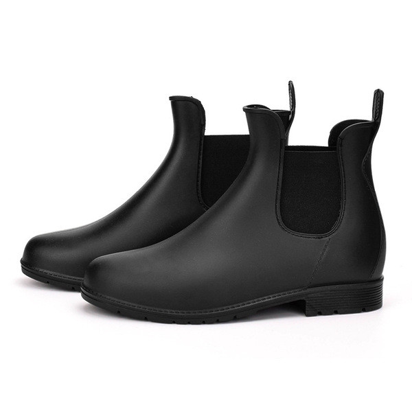  Дамски модерни гумени боти с ластик 