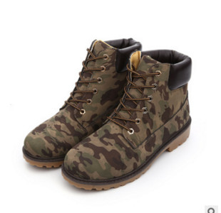 Casual unisex μπότες αρβίλας με κορδόνια