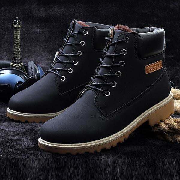 Ежедневни унисекс боти тип кубинки с връзки