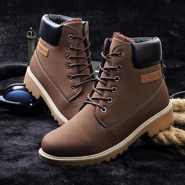 Ежедневни унисекс боти тип кубинки с връзки