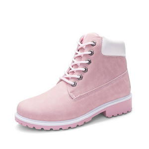 Casual μπότες unisex μοντέλο με επίπεδη σόλα