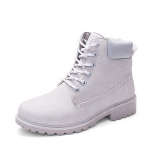 Casual μπότες unisex μοντέλο με επίπεδη σόλα