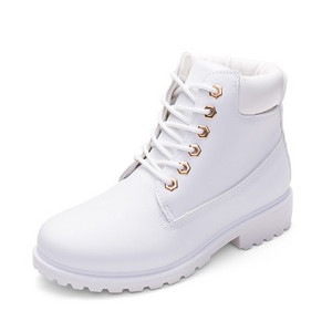 Casual μπότες unisex μοντέλο με επίπεδη σόλα