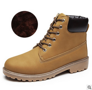 Дамски зимни боти с връзки - големи размери