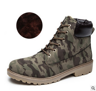 Дамски зимни боти с връзки - големи размери