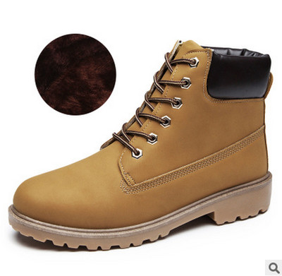 Дамски зимни боти с връзки - големи размери