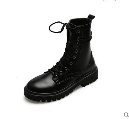 Ежедневни дамски боти от изкуствена кожа с капси и катарама - няколко модела