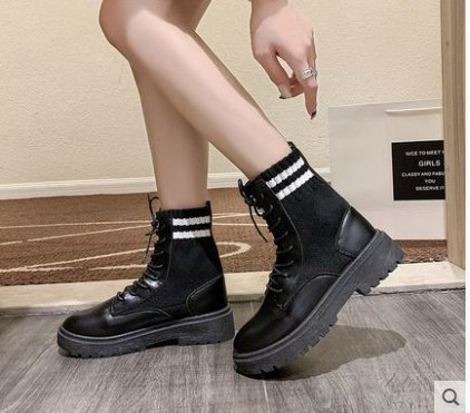 Ежедневни дамски боти от изкуствена кожа с капси и катарама - няколко модела