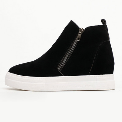 Ежедневни дамски боти с цип и вътрешна платформа