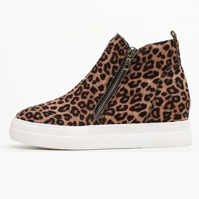 Ежедневни дамски боти с цип и вътрешна платформа