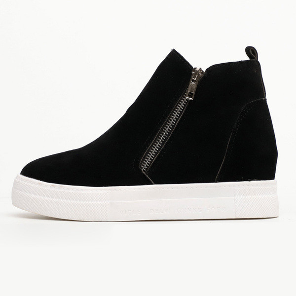 Ежедневни дамски боти с цип и вътрешна платформа