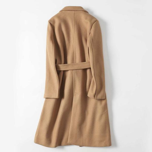 Нов модел дълго есенно палто с колан