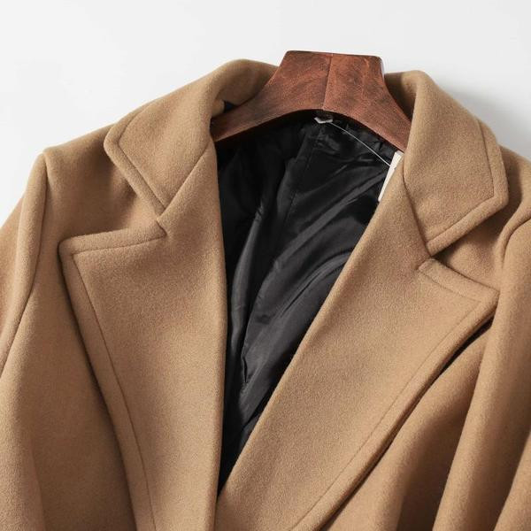 Нов модел дълго есенно палто с колан