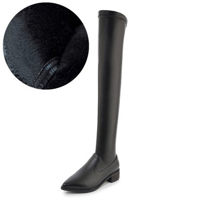 Ежедневни дамски ботуши с равна подметка-три модела