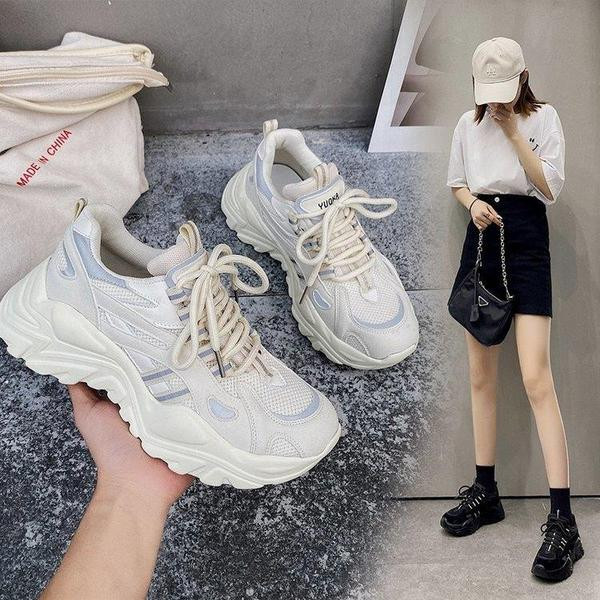 Есенно-зимни маратонки с висока подметка 