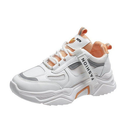 Дамски модерни  маратонки с висока подметка