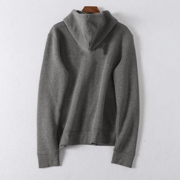 Есенен суичър за мъже с цип и качулка