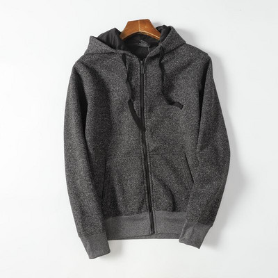 Нов модел мъжки суичър с цип и качулка