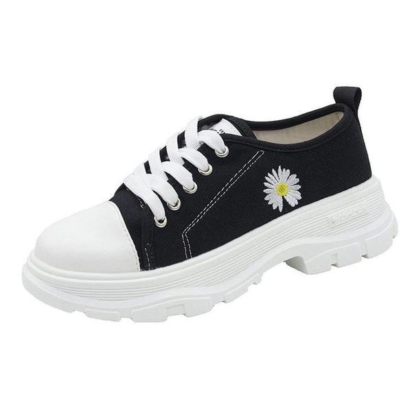 Naiste vabaaja tossud värvilise tikandiga