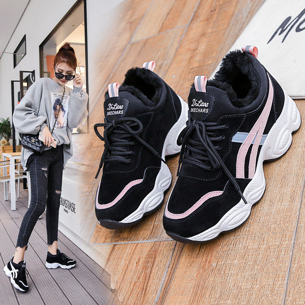 Uus mudel sooja voodriga sügis-talvised tossud